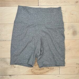 Vuori Gray Biker Shorts